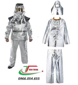 Bộ quần áo tráng nhôm 1000 độ C