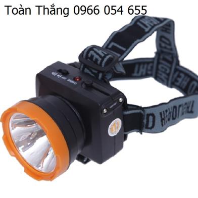 Đèn pin đội đâu màu đen
