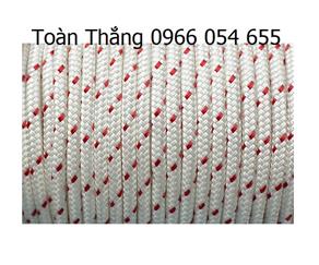 Dây dù cường lực trắng đỏ