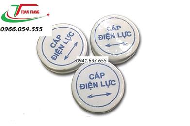Mốc sứ báo cáp điện lực