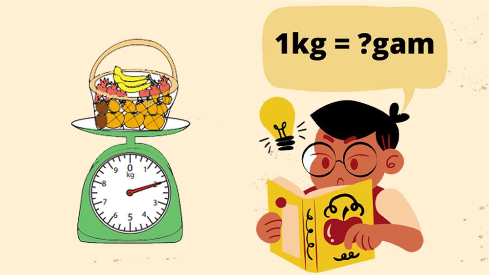 1kg bằng bao nhiêu gam? Cách quy đổi dễ nhớ nhanh và chính xác nhất
