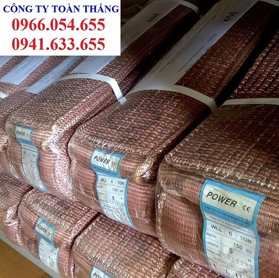 dây cáp vải cẩu hàng 6 tấn 