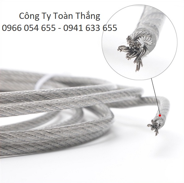 cáp thép bọc nhựa 