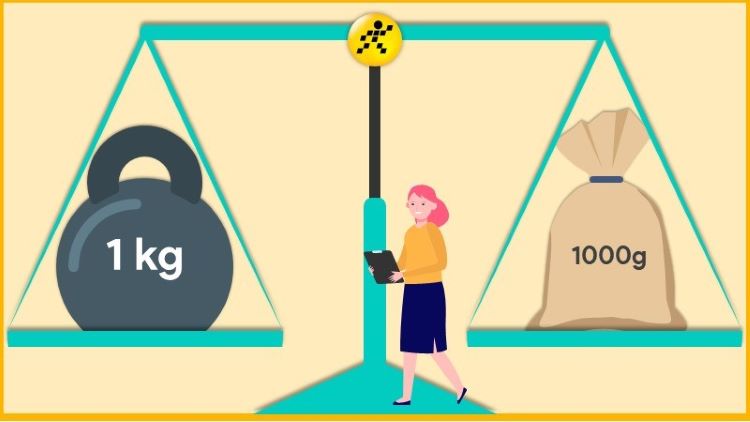1kg Bằng Bao Nhiêu Gam? Công Thức Chuyển Đổi Dễ Dàng