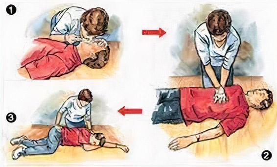 Học sinh tham gia lớp tập huấn sơ cứu điện giật