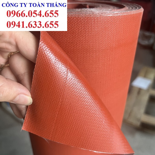 vải thủy tinh chống cháy 0.45mm